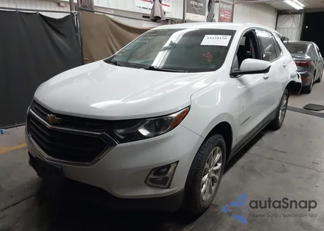 2019 Chevrolet Equinox Lt из США, поврежденный, VIN 2GNAXUEV3K6253326